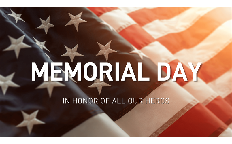 Join us in honoring our nation's heroes this Memorial Day