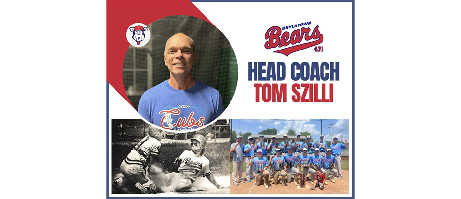 The Bears welcome Tom Szilli as their new head coach!
